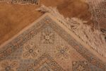 Back Of Vintage Persian Qum Silk Rug 71523 by Nazmiyal Antique Rugs