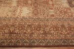 Border Of Large Antique Persian Garden Design Tabriz Rug 71433 by Nazmiyal Antique Rugs
