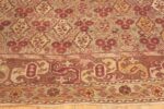 Border Of Large Antique Turkish Ghiordes Area Rug 70394 by Nazmiyal Antique Rugs