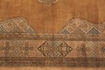 Border Of Vintage Persian Qum Silk Rug 71523 by Nazmiyal Antique Rugs
