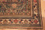Corner Of Large Antique Khorassan Doroksh Persian Rug 71505 by Nazmiyal Antique Rugs