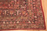 Corner Of Large Antique Persian Khorassan Rug 71451 by Nazmiyal Antique Rugs