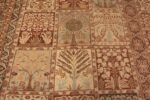 Detailed Of Large Antique Persian Garden Design Tabriz Rug 71433 by Nazmiyal Antique Rugs