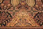 Detail Of Large Antique Khorassan Doroksh Persian Rug 71505 by Nazmiyal Antique Rugs