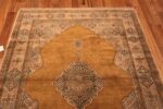 Detail Of Vintage Persian Qum Silk Rug 71523 by Nazmiyal Antique Rugs
