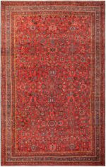 Oversized Antique Persian Bidjar Rug 71639 by Nazmiyal Antique Rugs