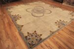 Side Of Antique European Continental Rug 71507 by Nazmiyal Antique Rugs