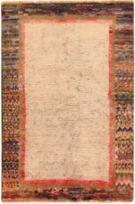Vintage Persian Gabbeh Rug 71656 by Nazmiyal Antique Rugs