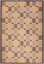 Vintage Swedish Kilim Rug Signed Brita Grahn 71671 by Nazmiyal Antique Rugs