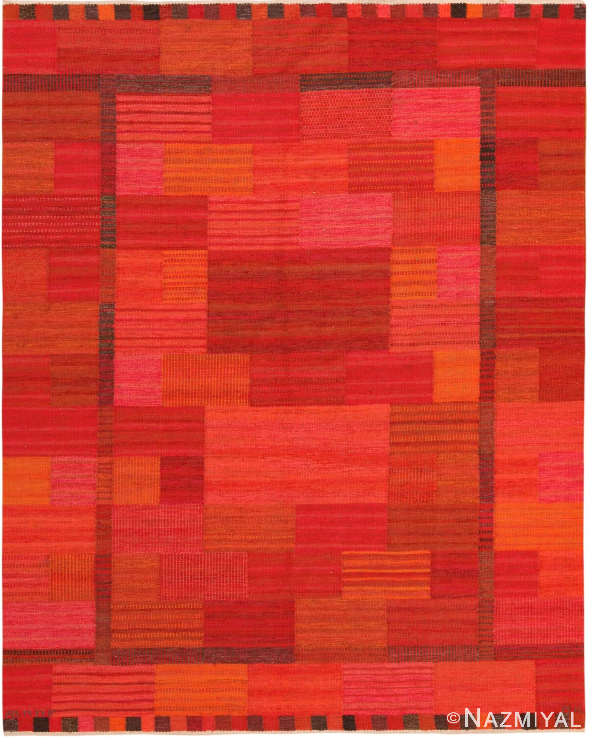 Vintage Swedish Kilim Rug by Marianne Richter For Marta Maas 71662 by Nazmiyal Antique Rugs