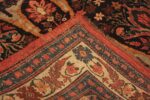 Back Of Antique Persian Bidjar Rug 71602 by Nazmiyal Antique Rugs