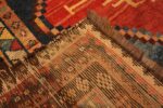 Back Of Vintage Persian Gabbeh Rug 71587 by Nazmiyal Antique Rugs