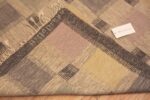 Back Of Vintage Swedish Kilim Rug Signed Brita Grahn 71671 by Nazmiyal Antique Rug