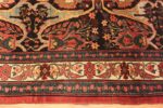 Border Of Antique Persian Bidjar Rug 71602 by Nazmiyal Antique Rugs