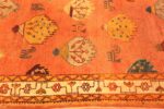 Border Of Antique Turkish Oushak Runner Rug 71596 by Nazmiyal Antique Rugs