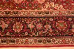 Border Of Large Antique Persian Kerman Rug 71576 by Nazmiyal Antique Rugs
