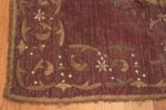 Corner Of Antique European Embroidery 3391 by Nazmiyal Antique Rugs