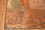 Corner Of Vintage Scandinavian Paul Klee Rug 71616 by Nazmiyal Antique Rugs