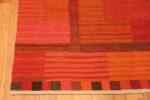 Corner Of Vintage Swedish Kilim Rug By Marianne Richter For Marta Maas 71662 by Nazmiyal Antique Rugs