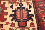 Detail Of Antique Persian Heriz Area Rug 71660 by Nazmiyal Antique Rugs