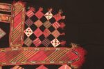 Detail Of Antique Uzbekistani Horse Cover Textile 46141 by Nazmiyal Antique Rugs