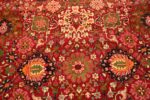 Detail Of Large Antique Persian Kerman Rug 71576 by Nazmiyal Antique Rugs