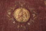 Detail Of Antique European Embroidery 3391 by Nazmiyal Antique Rugs