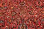 Detail Of Oversized Antique Persian Bidjar Rug 71639 by Nazmiyal Antique Rugs