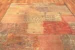 Detail Of Vintage Scandinavian Paul Klee Rug 71616 by Nazmiyal Antique Rugs
