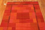 Detail Of Vintage Swedish Kilim Rug By Marianne Richter For Marta Maas 71662 by Nazmiyal Antique Rugs