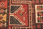 Detailed Of Antique Caucasian Kazak Sewan Rug 71614 by Nazmiyal Antique Rugs