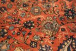 Detailed Of Antique Persian Tabriz Area Rug 71574 by Nazmiyal Antique Rugs