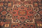 Detailed Of Large Antique Caucasian Soumak Rug 71603 by Nazmiyal Antique Rugs