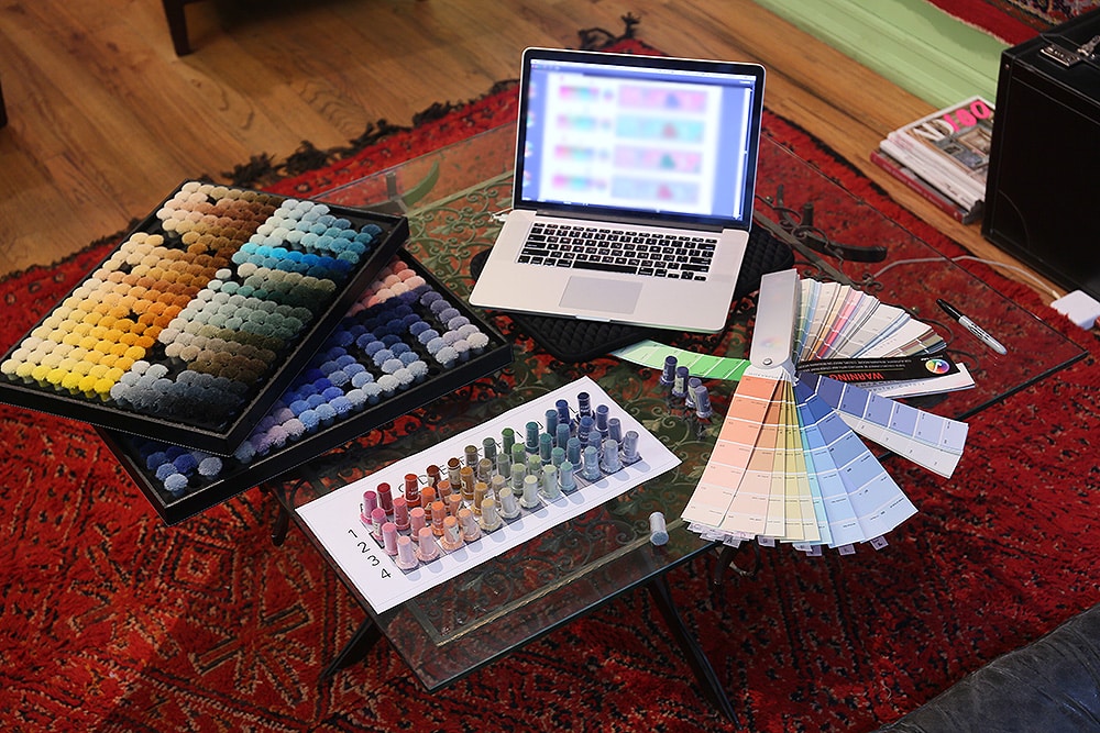Make Your Own Rugs - Selecting Colors Make Your Own Rugs - Selecting Colors by Nazmiyal Antique Rugs