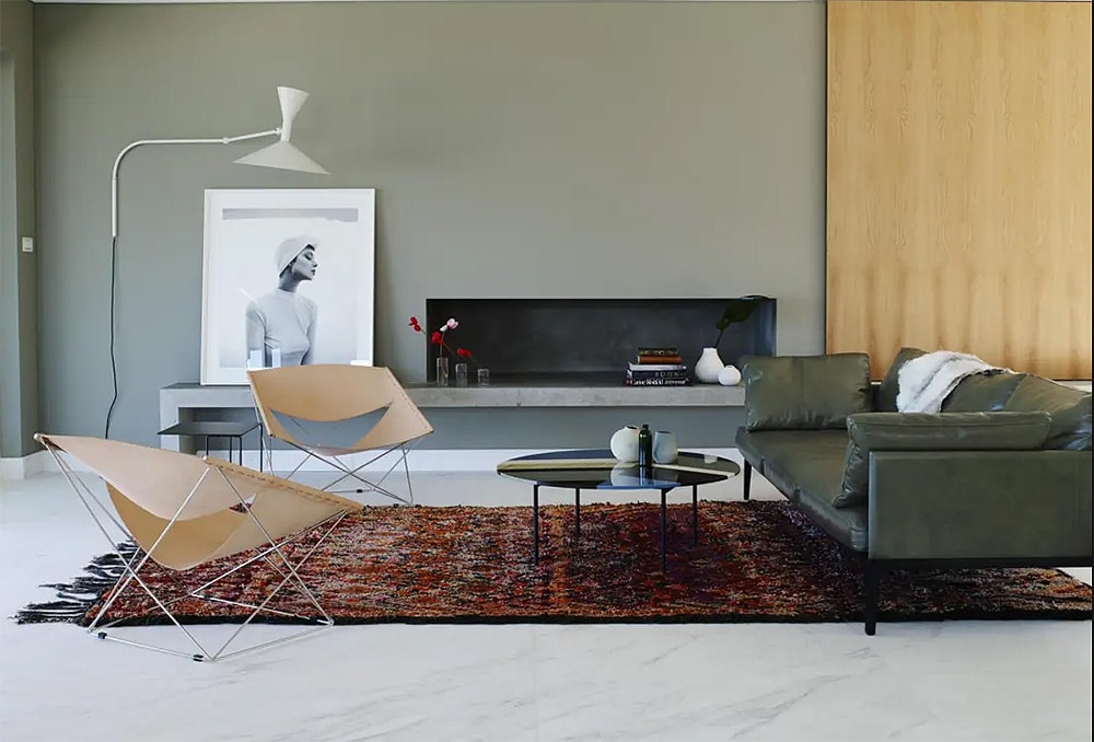 Minimalist Wabi Sabi Interior Design Style With A Vintage Moroccan Rug Minimalist Wabi Sabi Interior Design Style With A Vintage Moroccan Rug by Nazmiyal Antique Rugs