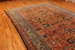 Side Of Antique Persian Tabriz Area Rug 71574 by Nazmiyal Antique Rugs