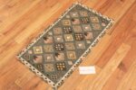 Side Of Vintage Swedish Kilim Rug By Marta Maas 71663 by Nazmiyal Antique Rug