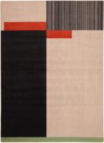 Vintage Scandinavian Ege Art Line Area Rug 71716 by Nazmiyal Antique Rugs