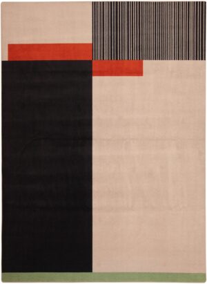 Vintage Scandinavian Ege Art Line Area Rug 71716 by Nazmiyal Antique Rugs