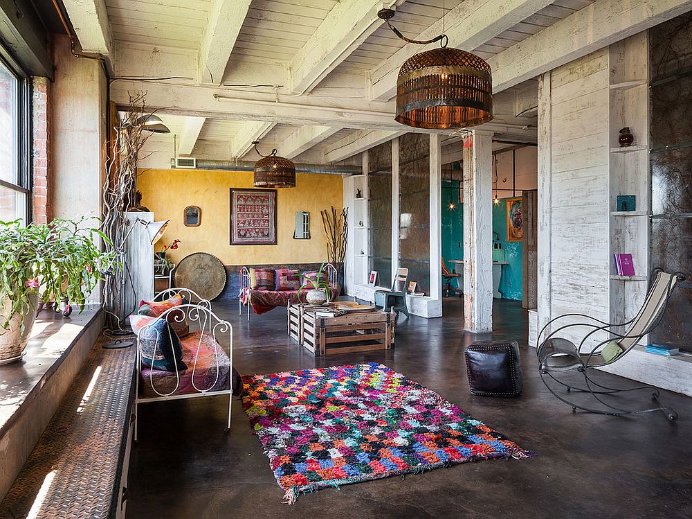 Wabi Sabi Interior Design With Colorful Rugs Wabi Sabi Interior Design With Colorful Rugs by Nazmiyal Antique Rugs