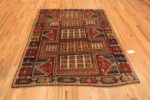 Whole View Of Antique Caucasian Kazak Sewan Rug 71614 by Nazmiyal Antique Rugs