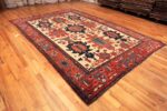 Whole View Of Antique Persian Heriz Area Rug 71660 by Nazmiyal Antique Rugs