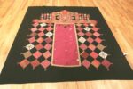 Whole View Of Antique Uzbekistani Horse Cover Textile 46141 by Nazmiyal Antique Rugs
