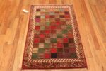 Whole View Of Colorful Vintage Persian Gabbeh Rug 71658 by Nazmiyal Antique Rug