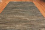 Whole View Of Nature Inspired Color Modern Flat Weave Area Rug 60499 by Nazmiyal Antique Rugs