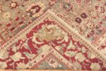 Back Of Antique Indian Agra Carpet 47369 by Nazmiyal Antique Rugs