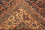 Back Of Large Antique Persian Bakshaish Rug 71764 By Nazmiyal Antique Rugs