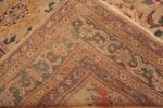 Back Of Large Antique Persian Sultanabad Area Rug 71756 by Nazmiyal Antique Rugs
