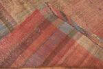 Back Of Red Rust Vintage Persian Kilim Rug 60361 by Nazmiyal Antique Rugs
