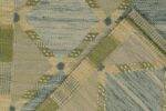 Back Of Wool Modern Swedish Inspired Rug 61097 by Nazmiyal Antique Rugs